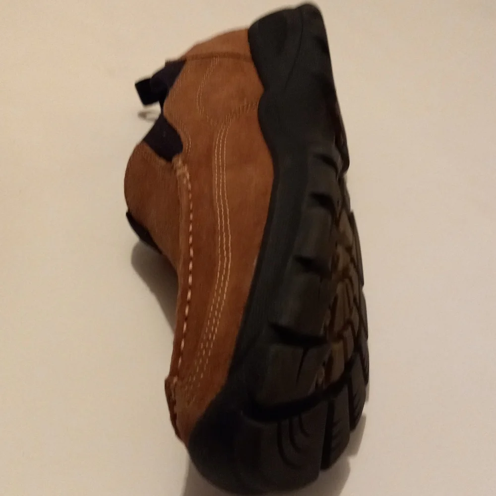 Lands End Men's Suede Slip On Shoes - Picture 7 of 8